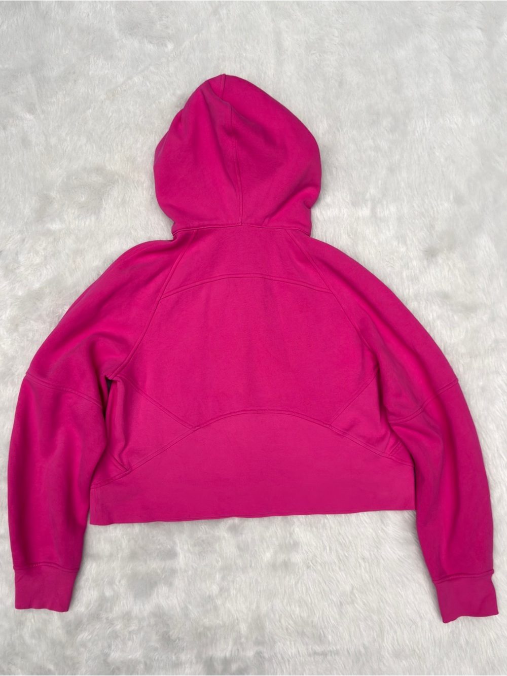 Lululemon M/L Oversized Half Zip Scuba Hoodie Sweatshirt - Picture 10 of 12